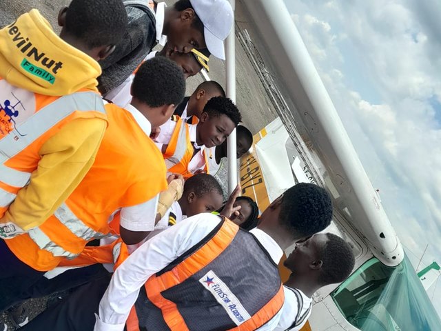 Airside visit at Wilson Airport
